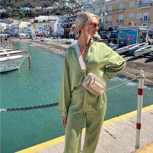 Chartreuse matching set